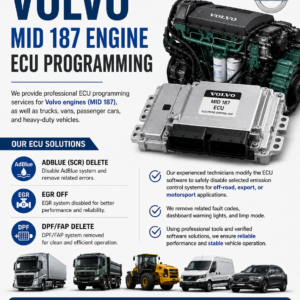 Programming MID 187 Volvo Construction Equipment – Professional Diagnostic & Configuration Service