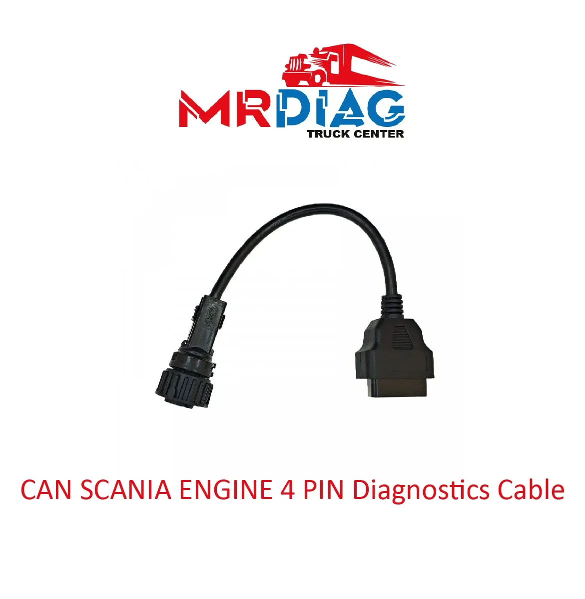CAN SCANIA ENGINE 4 PIN Diagnostics Cable CAN SCANIA ENGINE 4 PIN Diagnostics Cable