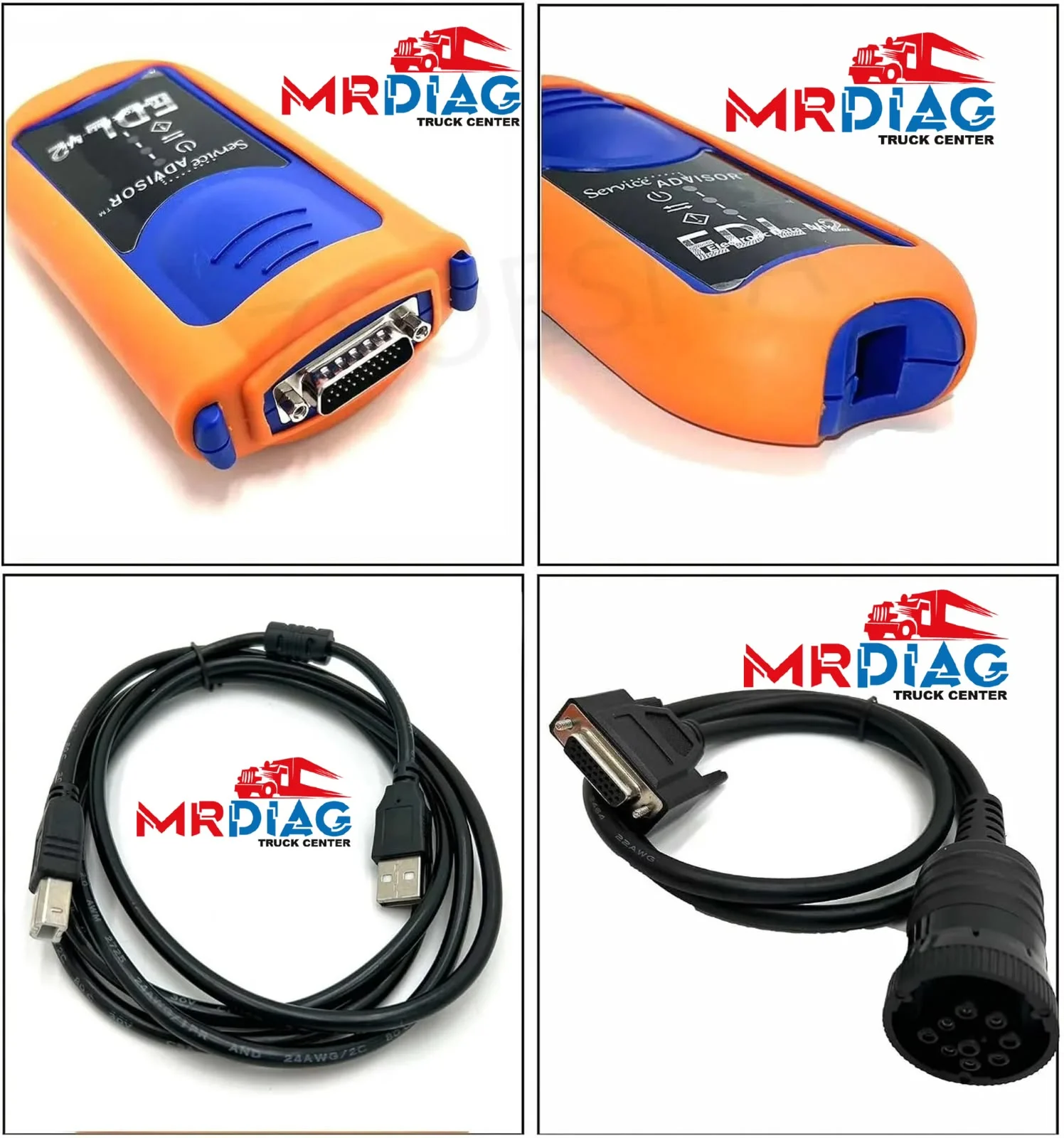 EDL V2 Electronic Diagnostic Tool V5.3 AGCF for John Deere Agricultural Tractors Service Advisor Diagnostic Interface