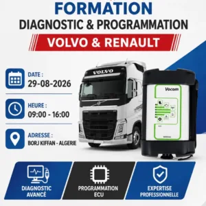 Formation Diagnostic & Programmation Volvo & Renault Trucks – Algérie Août 2026