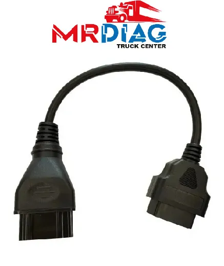 Volvo VOCOM 12-Pin Diagnostic Cable – 12 Pin Truck Diagnostic Adapter (2) Volvo VOCOM 12-Pin Diagnostic Cable – 12 Pin Truck Diagnostic Adapter