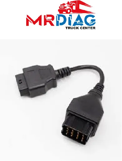 Volvo VOCOM 12-Pin Diagnostic Cable – 12 Pin Truck Diagnostic Adapter Volvo VOCOM 12-Pin Diagnostic Cable – 12 Pin Truck Diagnostic Adapter