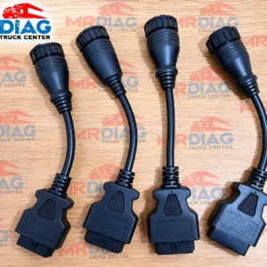 Câbles de diagnostic poids lourd 14 pin